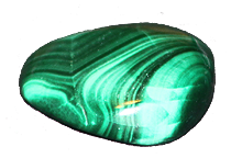 Le pietre zodiacali del Sagittario - la Malachite