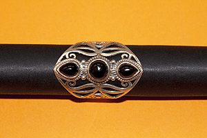 Anello Onice tris - Capricorno