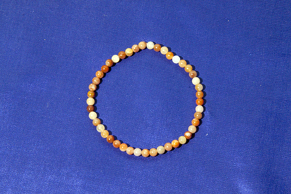 Bracciale Avventurina rossa small - Scorpione