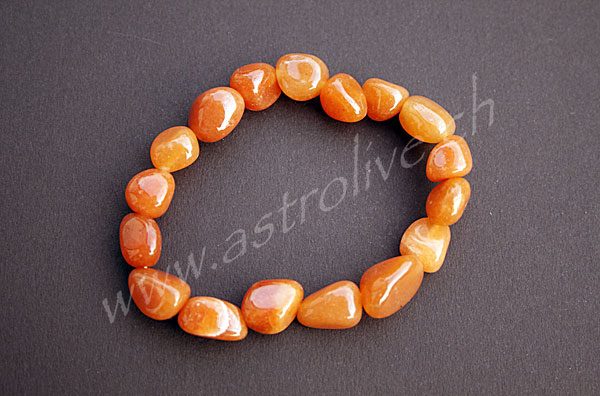 Bracciale Avventurina rossa - Scorpione