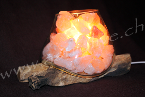 Lampada sale vetro legno 19