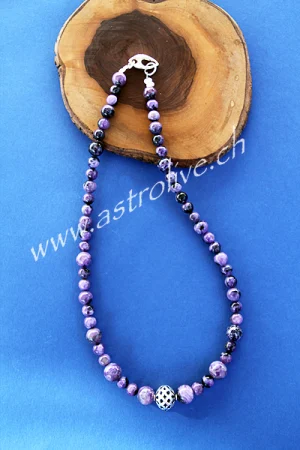 Collana Charoite